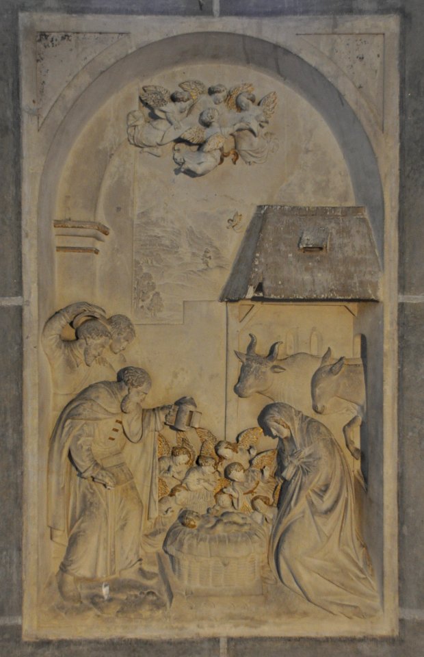 Augsburg Katharinenkapelle Altarreliefs 01