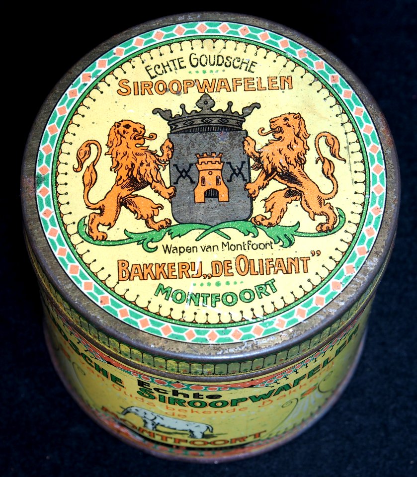 Bakkerij De Olifant Siroopwafelen blik, foto 1