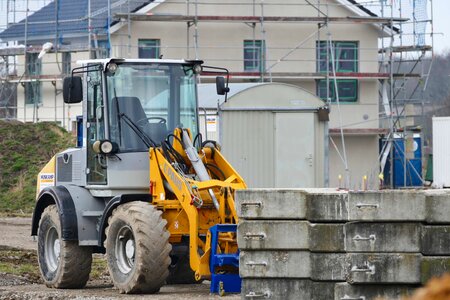 Construction excavators craft photo