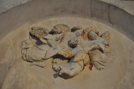 Augsburg Katharinenkapelle Altarreliefs 01 detail 02