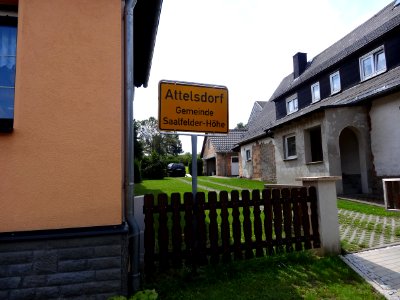 Attelsdorf in Kleingeschwenda (Saalfelder Höhe)