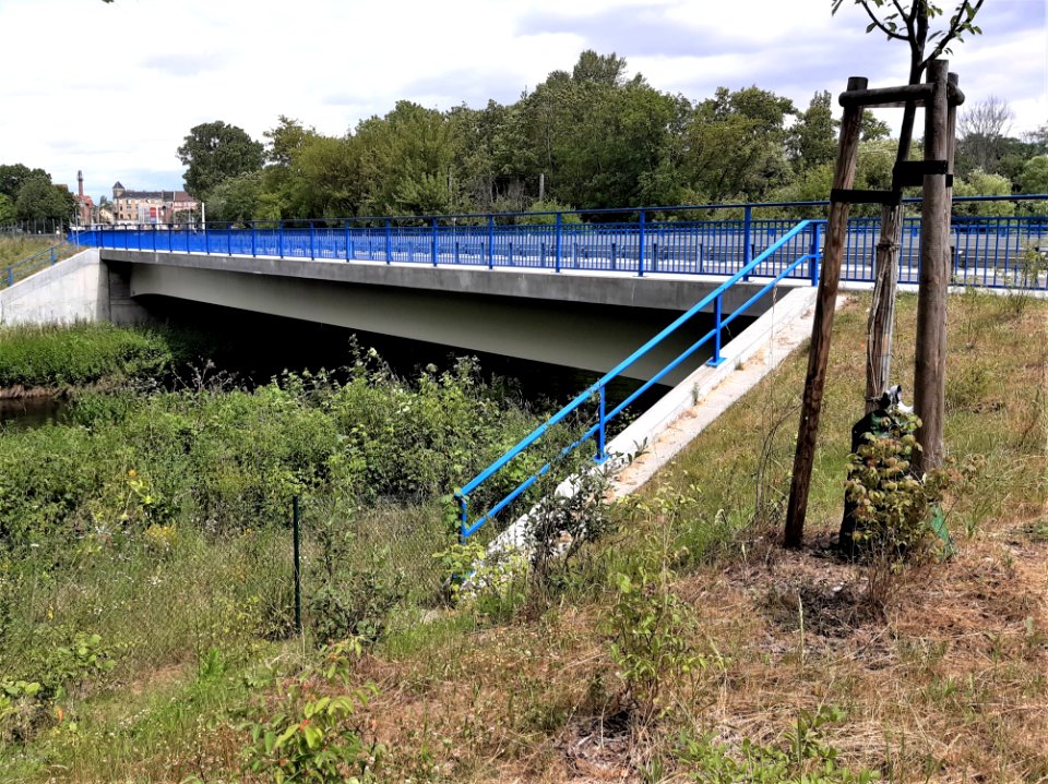 B 91 Halle Brücke Weiße Elster