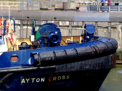 Ayton Cross IMO 9206956 p5 Close Up of the bow 05-Jul-2008 photo