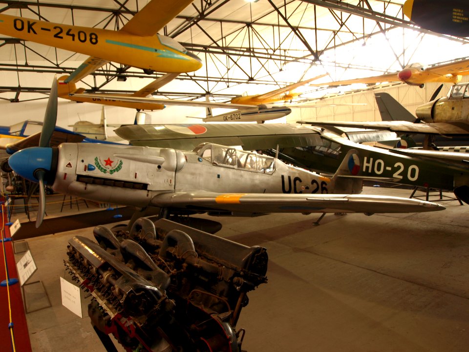 Avia CS-199 (UC-26) (Czech version of Messerschmitt Bf 109G-12 pic2