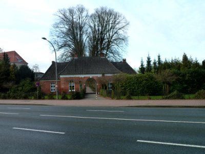 Aurich, Friedhof, Torhaus