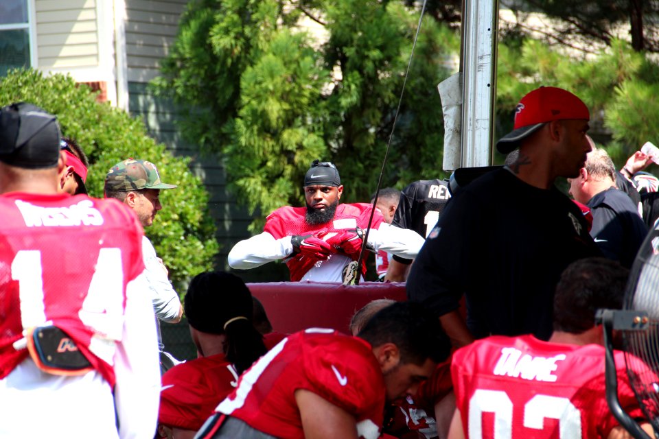 Atlanta Falcons training camp IMG 7797