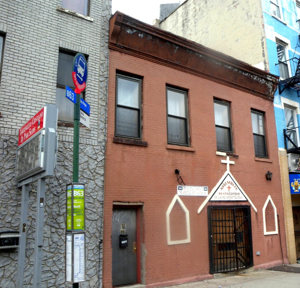 Assemblee Pentecostal 96 5th Av Bk jeh