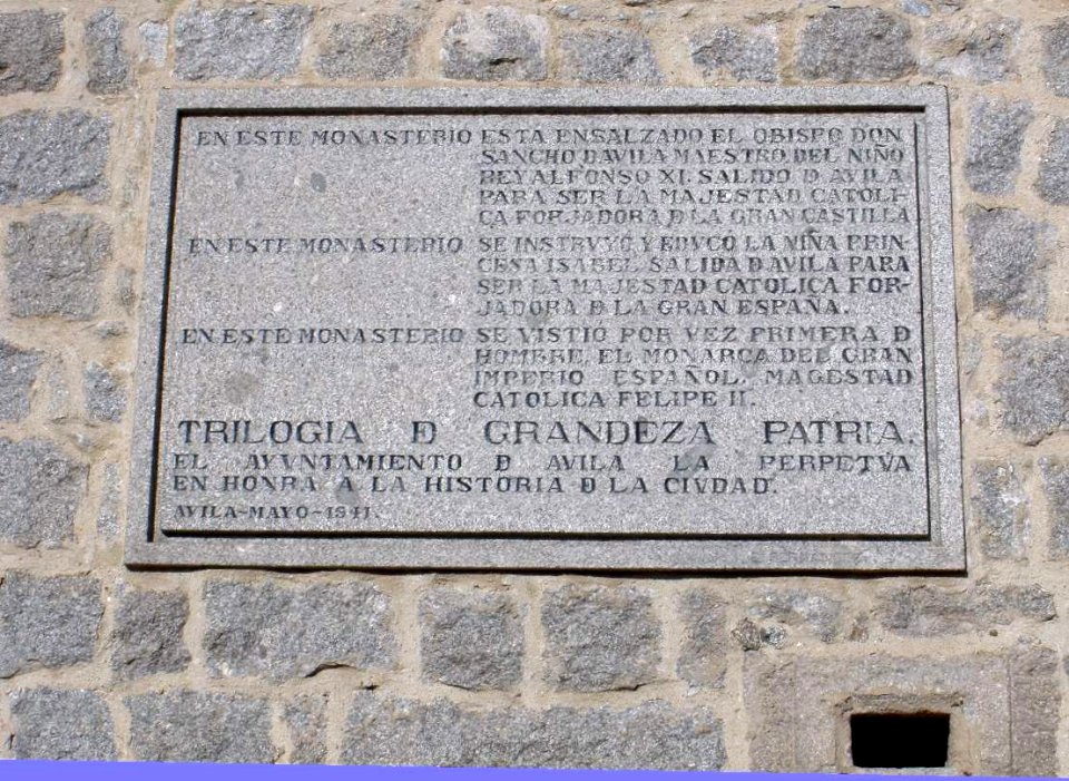 Avila - Real Monasterio de Santa Ana 5