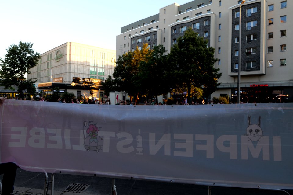Antifascist protest Memhardstraße Berlin 2020-07-31 09