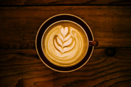 Dark vintage coffee