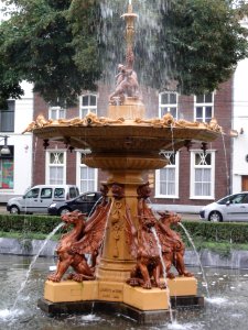 Arnhem Rijksmonument 516723 fontein thv Jansbuitensingel 21