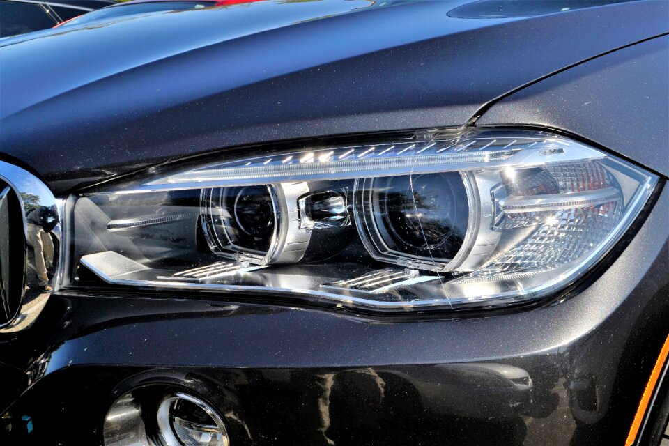 Headlamp head light grill
