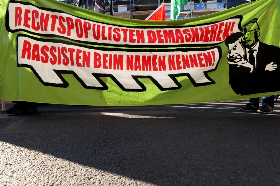 Antifascist demonstration against KDW in Berlin-Wedding 2020-07-31 14