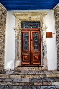 House facade doorway photo