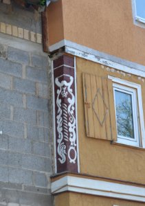Anspach, Pfarrgasse 5, Detail