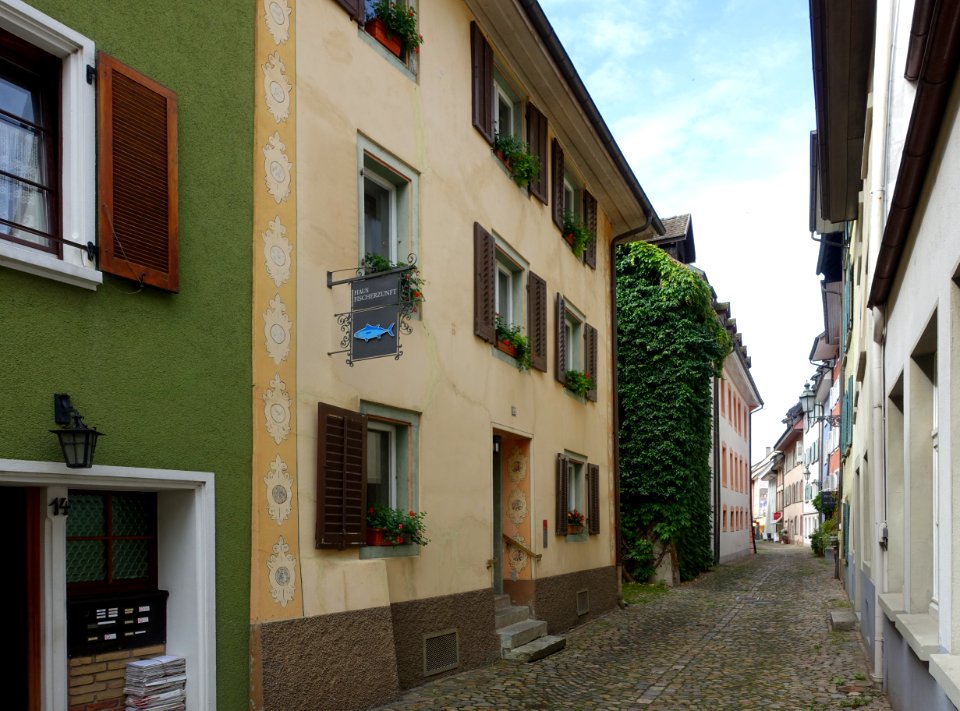 Bad Säckingen Fischergasse 12 Haus Fischerzunft West-Ansicht