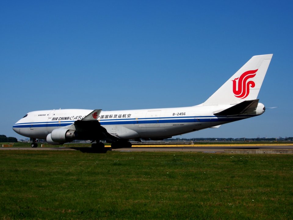 B-2456 Boeing B747-4J6(BCF) Air China Cargo,CN 24346, taxiing 21July2013 pic-012