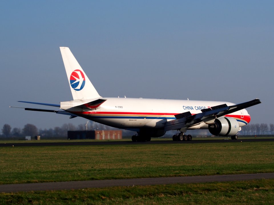 B-2083 China Cargo Airlines Boeing 777-F6N - cn 37717, landing at Schiphol (AMS - EHAM), Netherlands, pic7