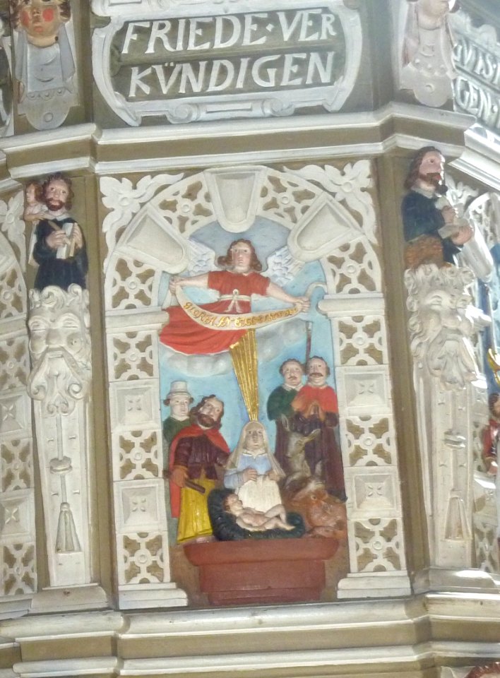 Bad Zwischenahn St. Johannes Kanzeldetail