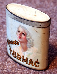 Aparto Turmac cigarettes tin, foto 2