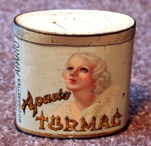 Aparto Turmac cigarettes tin, foto 1