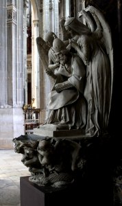 Bénitier Alexandre II Louis-Eugène Bion Eglise Saint-Eustache 28102018 02