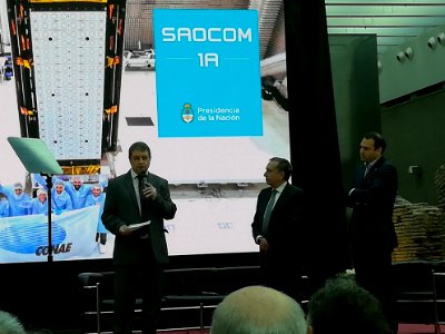 Anuncio de lanzamiento SAOCOM 1A