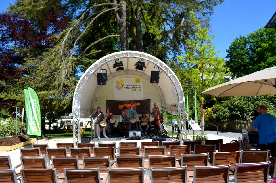 Bad Schwalbach, Landesgartenschau 2018, Bühne