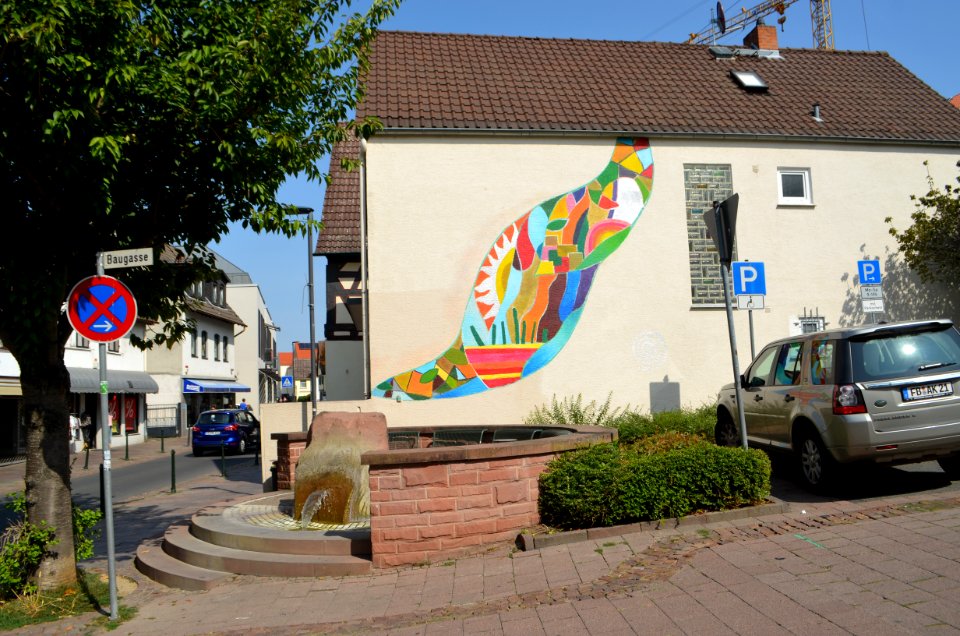 Bad Vilbel, Brunnen Baugasse - Frankfurter Straße (1)
