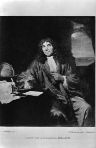 Antoni van Leeuwenhoek (1632-1723), bioloog, Bestanddeelnr 935-0857