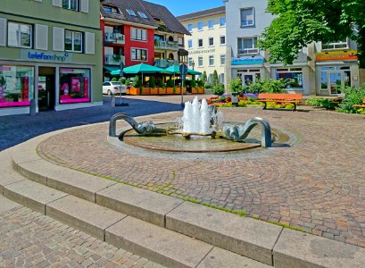 Bad Säckingen Spitalplatz Brunnen 1