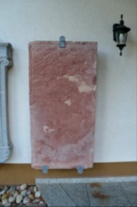 Bad Schwalbach, Friedhof, Trauerhalle, Epitaph (3)