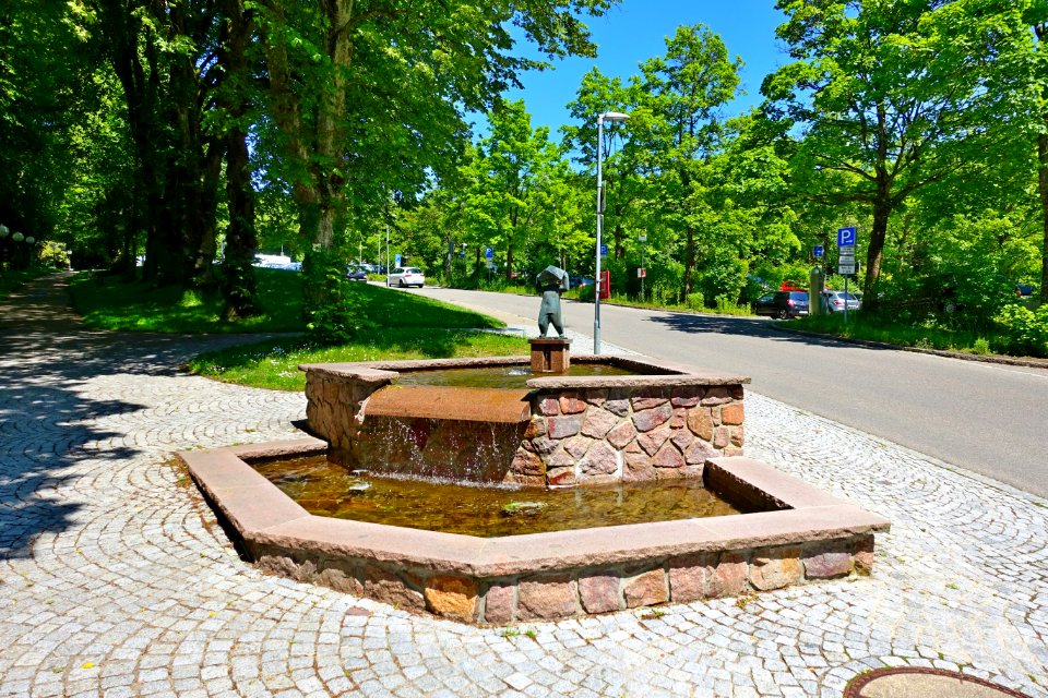 Bad Säckingen Springbrunnen Bergseestraße 59 Aqualon Therme