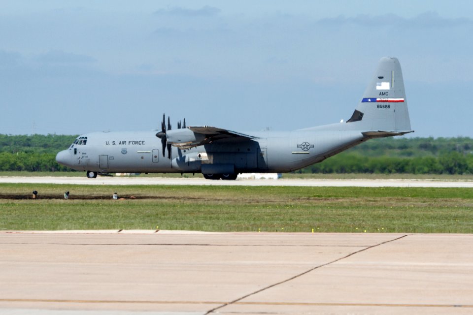 C-130J Super Hercules Takeoff Dyess AFB 2015 2