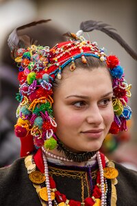 Festival costume dancer photo