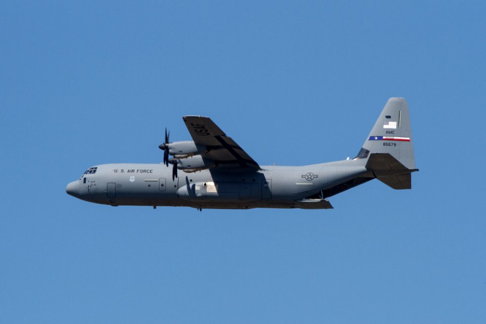 C-130J Super Hercules Air Drop Dyess AFB 2015 4