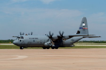 C-130J Super Hercules Taxi Dyess AFB 2015 4
