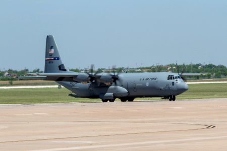 C-130J Super Hercules Taxi Dyess AFB 2015 3