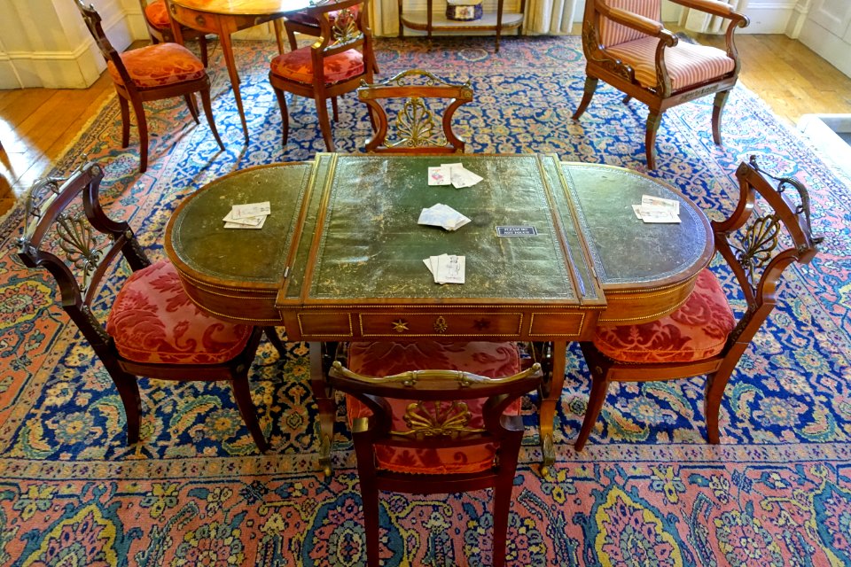 Card room - Shugborough Hall - Staffordshire, England - DSC00463