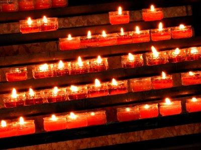 Candles Innsbruck Cathedral