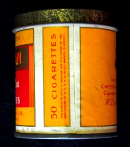 Capstan Navy Cut cigarettes tin pic2