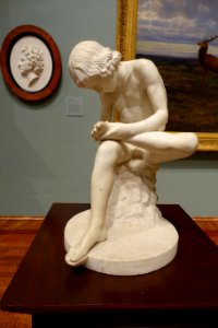 Capitoline Spinario, marble - John and Mable Ringling Museum of Art - Sarasota, FL - DSC00833