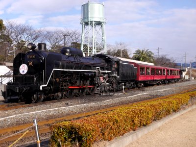 C61 2 hauling preserved train 201800203