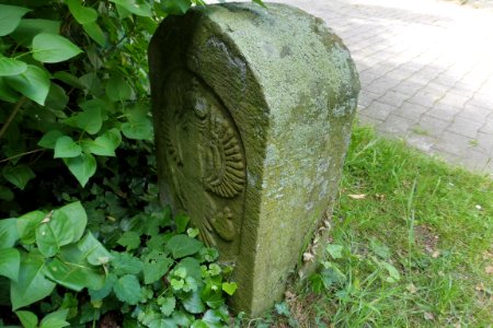 Cappel - Grenzstein am Stift Cappel - Preußische Seite