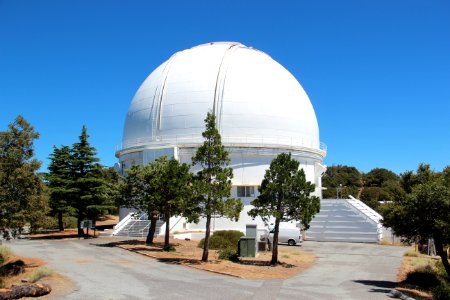 C. Donald Shane telescope with Coudé Auxiliary Telescope, Aug 2019