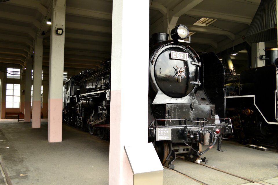 C62 1 in Kyoto Railway Museum