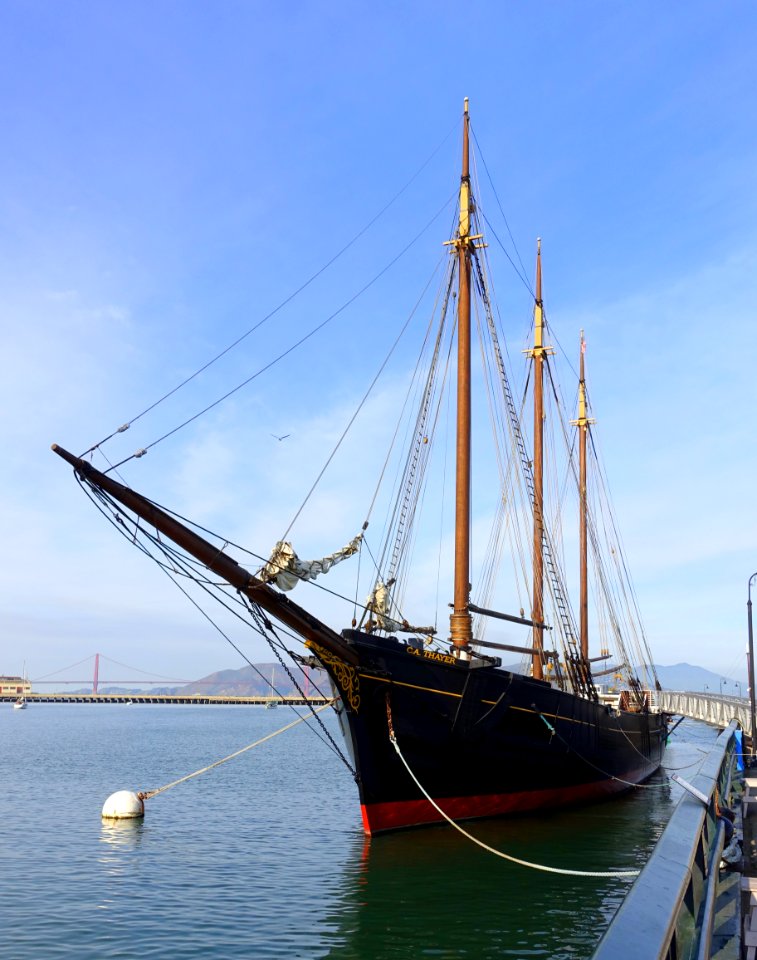 C.A. Thayer - Hyde Street Pier - San Francisco, CA - DSC02069