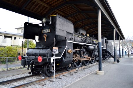 C55 52 at Yoshimatsu Station
