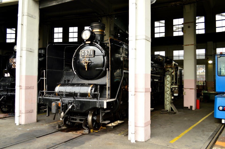 C57 1 in Kyoto Railway Museum