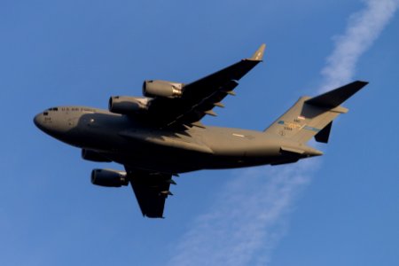 C-17 Globemaster Takeoff Tinker AFB 02